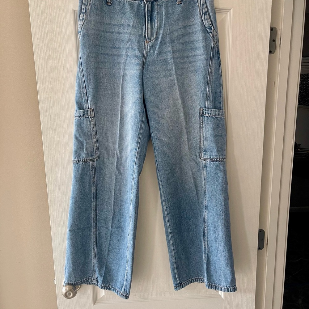 Celebrity Pink Denim Wide-Leg Jeans